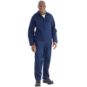 Flame Retardant Boilersuit Navy - Indigo Supplies Ltd