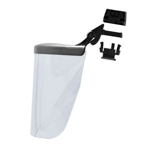 JSP ANW060-230-008 Surefit Visor Carrier +Polycarb Visor 20CM - Indigo Supplies Ltd