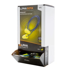 EP12 Corded Foam Earplugs (Pack 200 Pairs) - Indigo Supplies Ltd