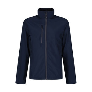 Honestly Made Recycled Mens Softshell Jacket Navy - Indigo Supplies Ltd