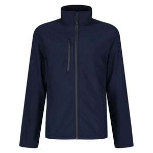 Honestly Made Recycled Mens Softshell Jacket Navy - Indigo Supplies Ltd