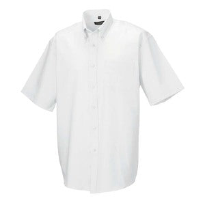 Mens Short Sleeve Shirt 933M White - Indigo Supplies Ltd
