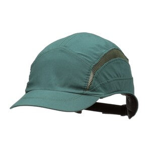 3M First Base 3 Bump Cap 2030596 Classic Reduced Peak Dark Green 55MM - Indigo Supplies Ltd
