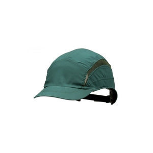 3M First Base 3 Bump Cap 2030596 Classic Reduced Peak Dark Green 55MM - Indigo Supplies Ltd