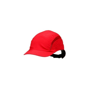 3M First Base 3 Bump Cap 2030616 Classic Reduced Peak Red 55MM - Indigo Supplies Ltd