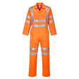 Portwest RT42 High Visibility Coverall Orange - Indigo Supplies Ltd
