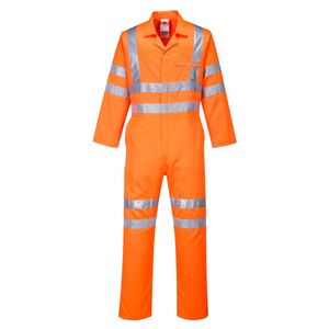 Portwest RT42 High Visibility Coverall Orange - Indigo Supplies Ltd