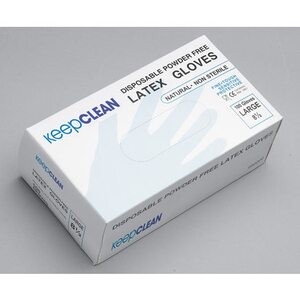 KeepCLEAN Disposable Latex Powder-Free Gloves - Indigo Supplies Ltd