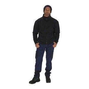 Endurance Full Zip Microfleece Jacket Navy - Indigo Supplies Ltd