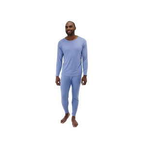 Endurance Thermal Vest Long Sleeved Blue - Indigo Supplies Ltd