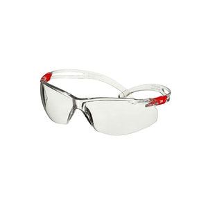 3M SF501SGAF-RED SecureFit 500 Series Red Scotchgard Anti-Fog/Anti-Scratch Coating (K&N) Clear AF-AS Lens - Indigo Supplies Ltd