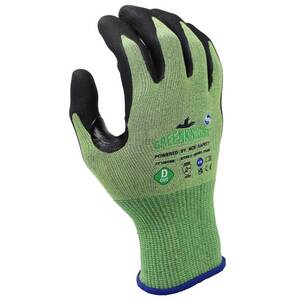 MCR CT1081NM Greenknight Nitrile Micro Foam Glove Cut D - Indigo Supplies Ltd