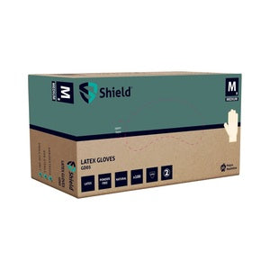 Polyco GD05 Latex Powderfree Disposable Glove (Box 100) - Indigo Supplies Ltd