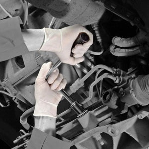 Polyco GD05 Latex Powderfree Disposable Glove (Box 100) - Indigo Supplies Ltd