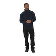 Endurance 1/4 Zip Microfleece Navy - Indigo Supplies Ltd