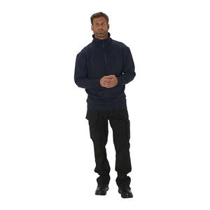 Endurance 1/4 Zip Microfleece Navy - Indigo Supplies Ltd