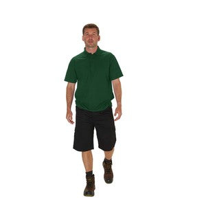 Endurance Short Sleeve Polo Shirt Bottle Green - Indigo Supplies Ltd