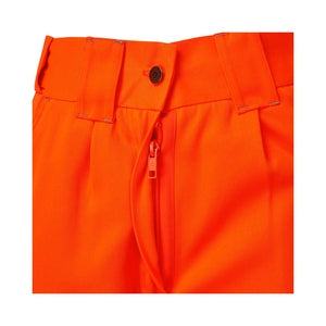 GN611 Ladies High Visibility Polycotton Cargo Trouser Orange Tall - Indigo Supplies Ltd