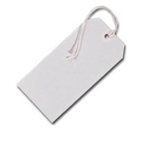 Card Tags With Reinforced Eyelets - Indigo Supplies Ltd