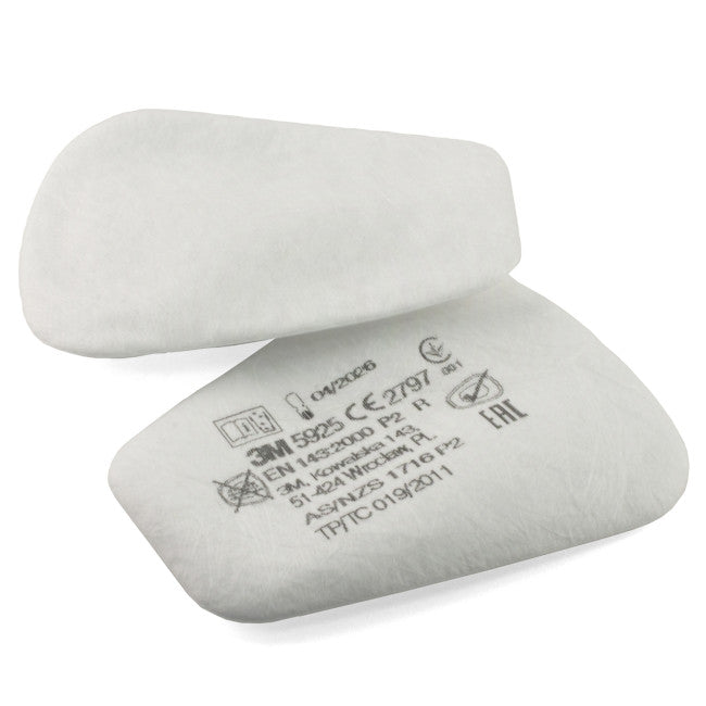 3M 5925 Particulate Pre-Filters P2 - Pack of 20 - Indigo Supplies Ltd
