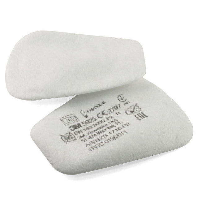 3M 5925 Particulate Pre-Filters P2 - Pack of 20 - Indigo Supplies Ltd