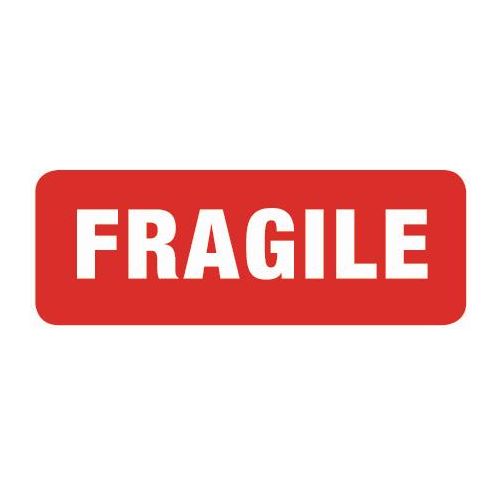 Fragile Labels (89x32mm) - Indigo Supplies Ltd