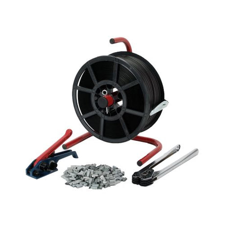 Polypropylene Strapping Kit, Static Trolley, Tensioner, Sealer (Kit 1) - Indigo Supplies Ltd