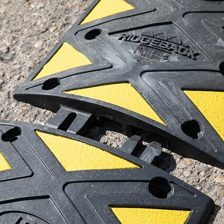 JSP HAX002-125-300 Ridgeback Speed Ramp 10MPH Yellow/Black - Indigo Supplies Ltd