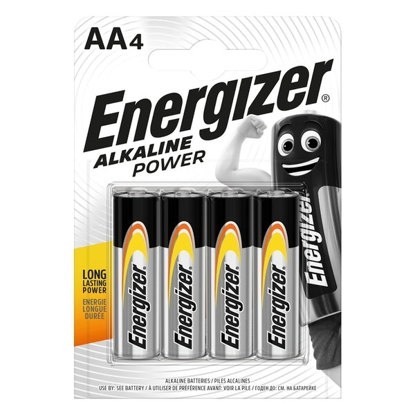 Energizer Max AA Battery (Pack 4) - Indigo Supplies Ltd
