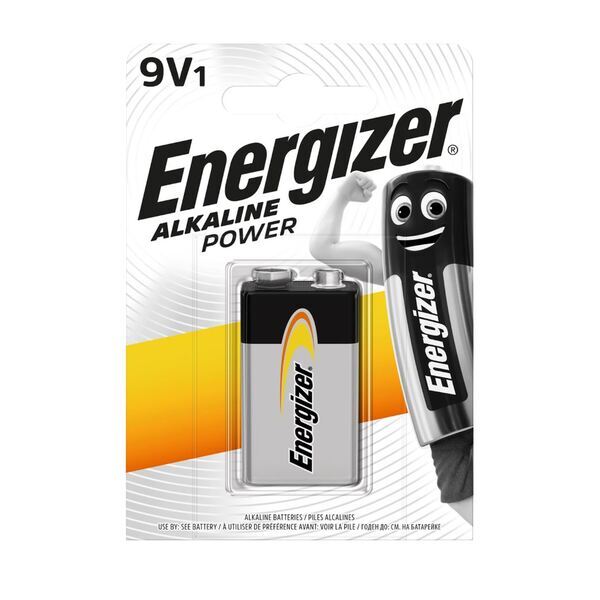 Energizer Max 9V Battery Each - Indigo Supplies Ltd