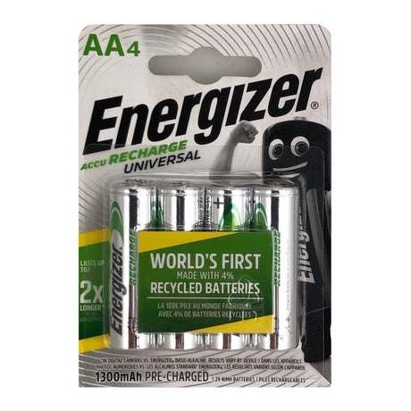 Energizer Rechargeable Power Plus AA (Pack 4) - Indigo Supplies Ltd