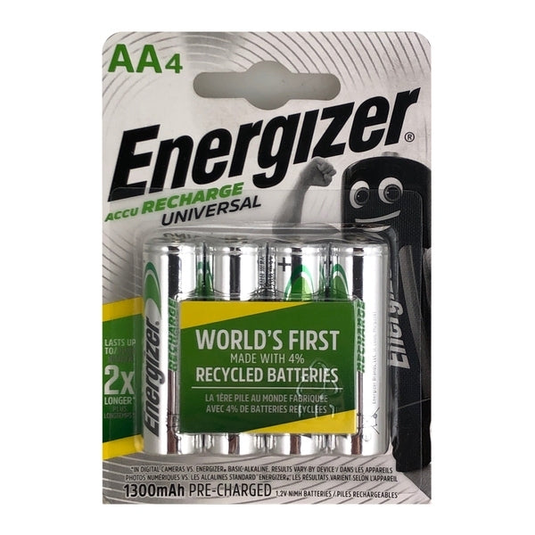 Energizer Rechargeable Power Plus AA (Pack 4) - Indigo Supplies Ltd