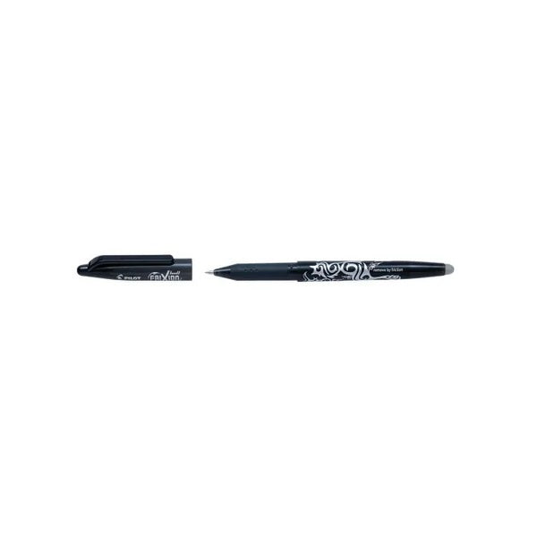 Pilot Frixion Erasble Rollerball Pen Black (Pack 12) - Indigo Supplies Ltd