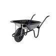 Contactor Wheelbarrow with Pneumatic Tyre Black 85 Litre - Indigo Supplies Ltd