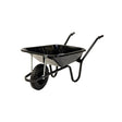 Contactor Wheelbarrow with Solid Tyre Black 85 Litre - Indigo Supplies Ltd