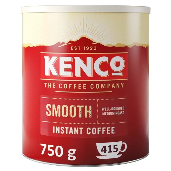 Kenco Smoth Instant Coffee 750G - Indigo Supplies Ltd