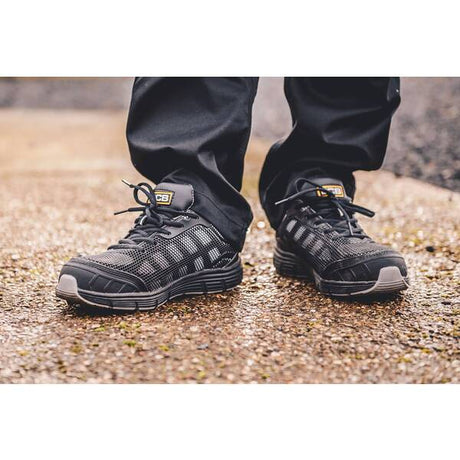 JCB Cagelow Trainer Black - Indigo Supplies Ltd