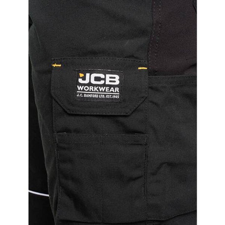 JCB Trade Hybrid Stretch Trousers Black - Indigo Supplies Ltd