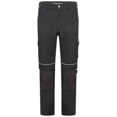 JCB Trade Hybrid Stretch Trousers Black - Indigo Supplies Ltd