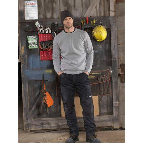 JCB Essential Trousers Black - Indigo Supplies Ltd