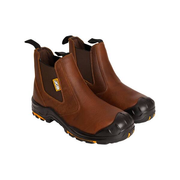 JCB Dealer Boot S3 HRO Brown JCB - Indigo Supplies Ltd