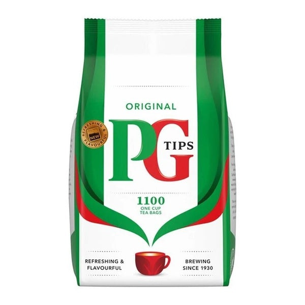 PG Tips Tea Bags 1100 Bags - Indigo Supplies Ltd