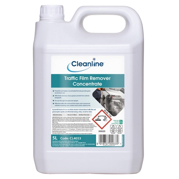 Cleanline Traffic Film Remover Concentrate 5 Litre - Indigo Supplies Ltd