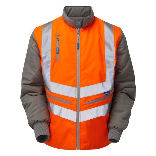 PULSAR PR498 High Visibility Bodywarmer Orange - Indigo Supplies Ltd