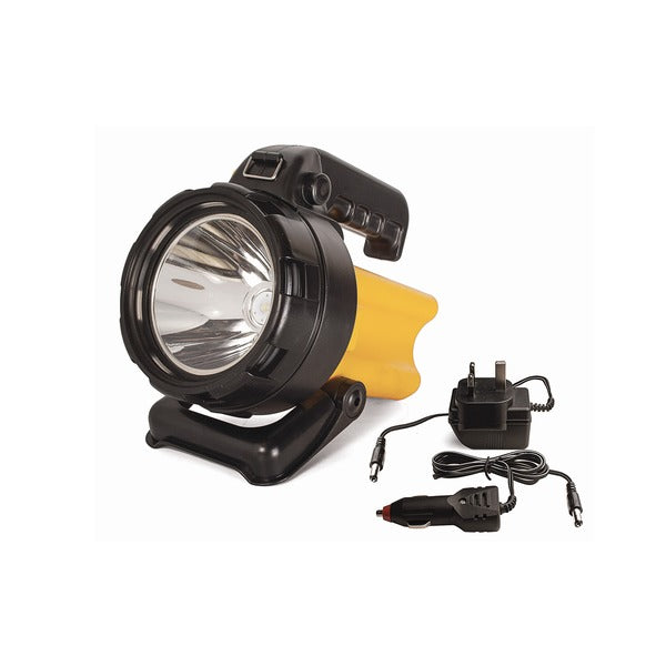 Rechargeable Spotlight Hand Held Torch. - Indigo Supplies Ltd