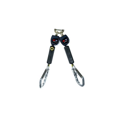3M 3101298 DBI-SALA Nano-Lok Personal Self Retracting Lifeline Twin Leg Web 2M - Indigo Supplies Ltd