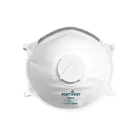 Portwest P304 Dolomite FFP3 Valved Light Cup Mask (Pack 10) - Indigo Supplies Ltd