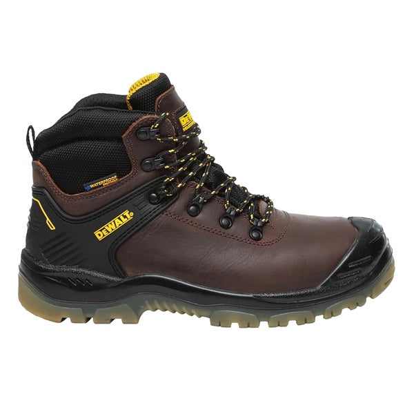 Dewalt DWf50140 Newark Safety Boots S3 SRA Brown - Indigo Supplies Ltd