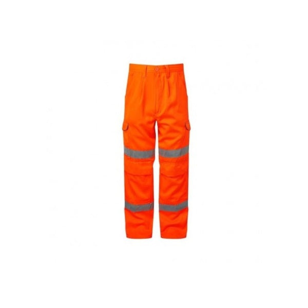 Lightweight Polycotton Cargo Trouser Tall Leg Orange - Indigo Supplies Ltd