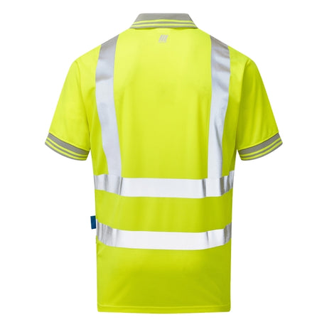 PULSAR P175 Polo Shirt High Visibility Yellow - Indigo Supplies Ltd